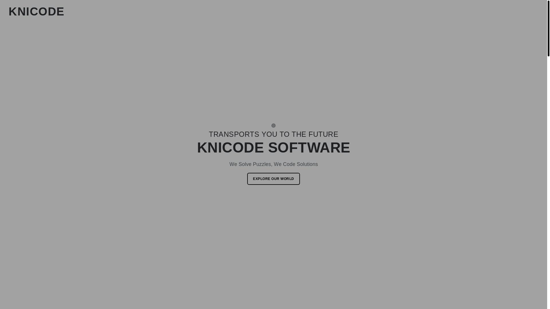 website screenshot of https://knicode.tr/