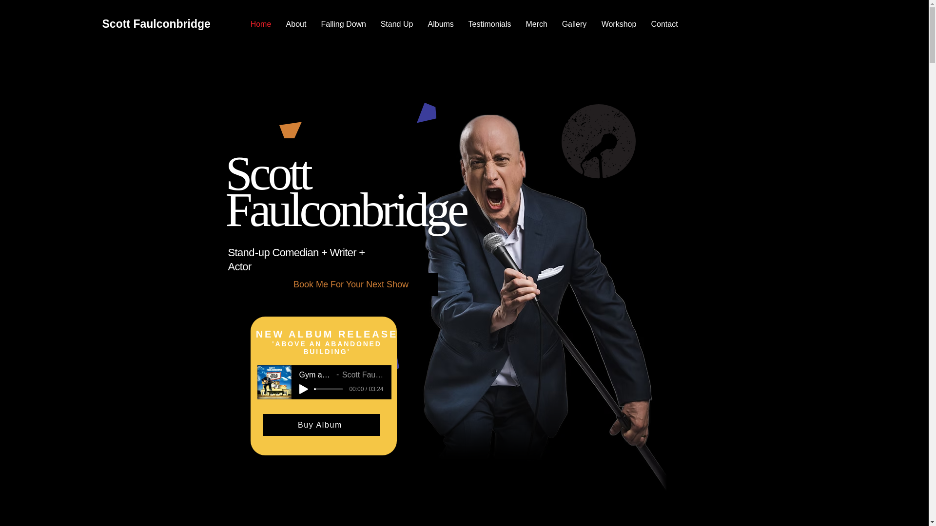 website screenshot of https://scottfaulconbridge.com