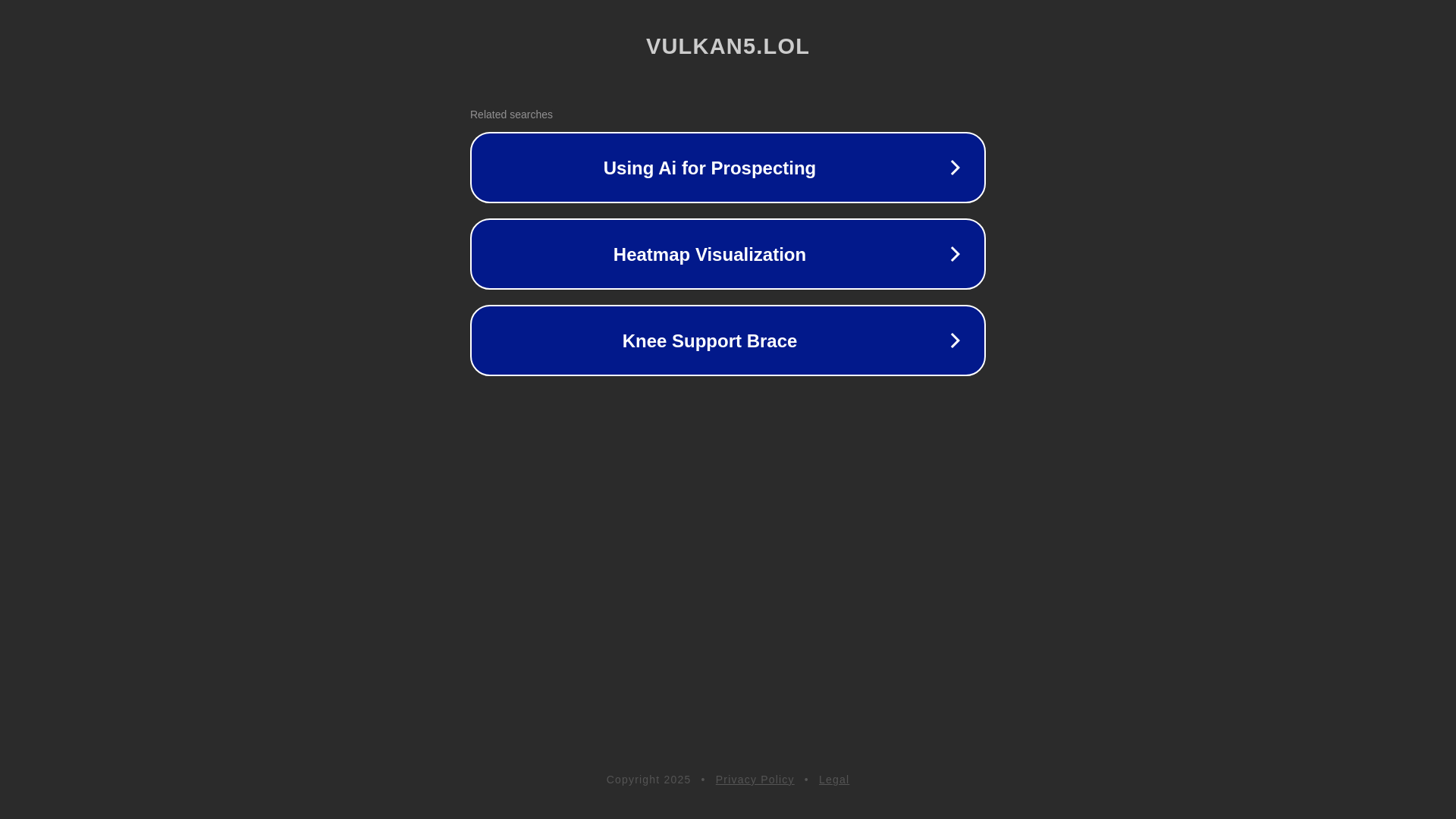 website screenshot of https://vulkan5.lol/