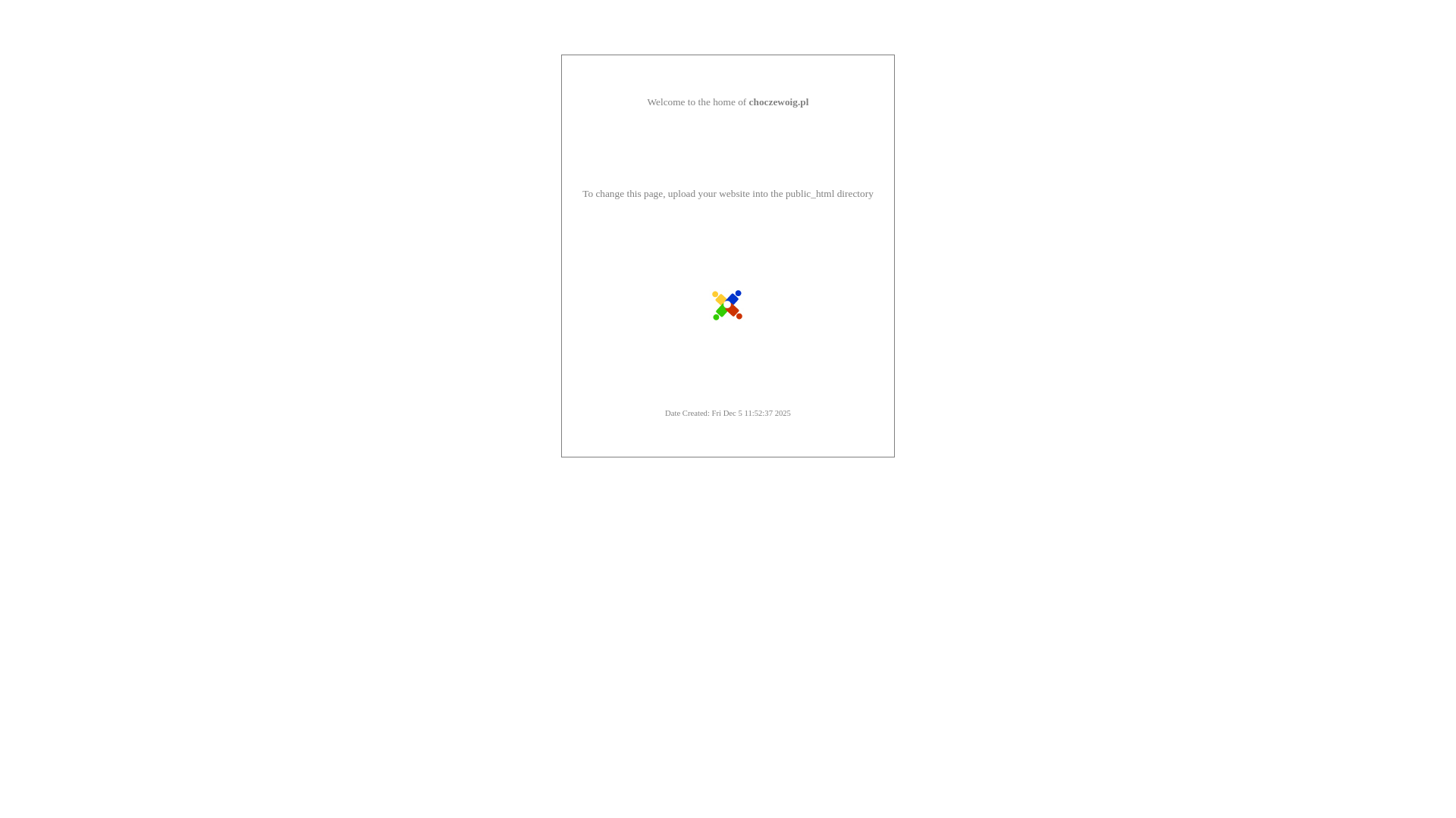 website screenshot of https://choczewoig.pl/