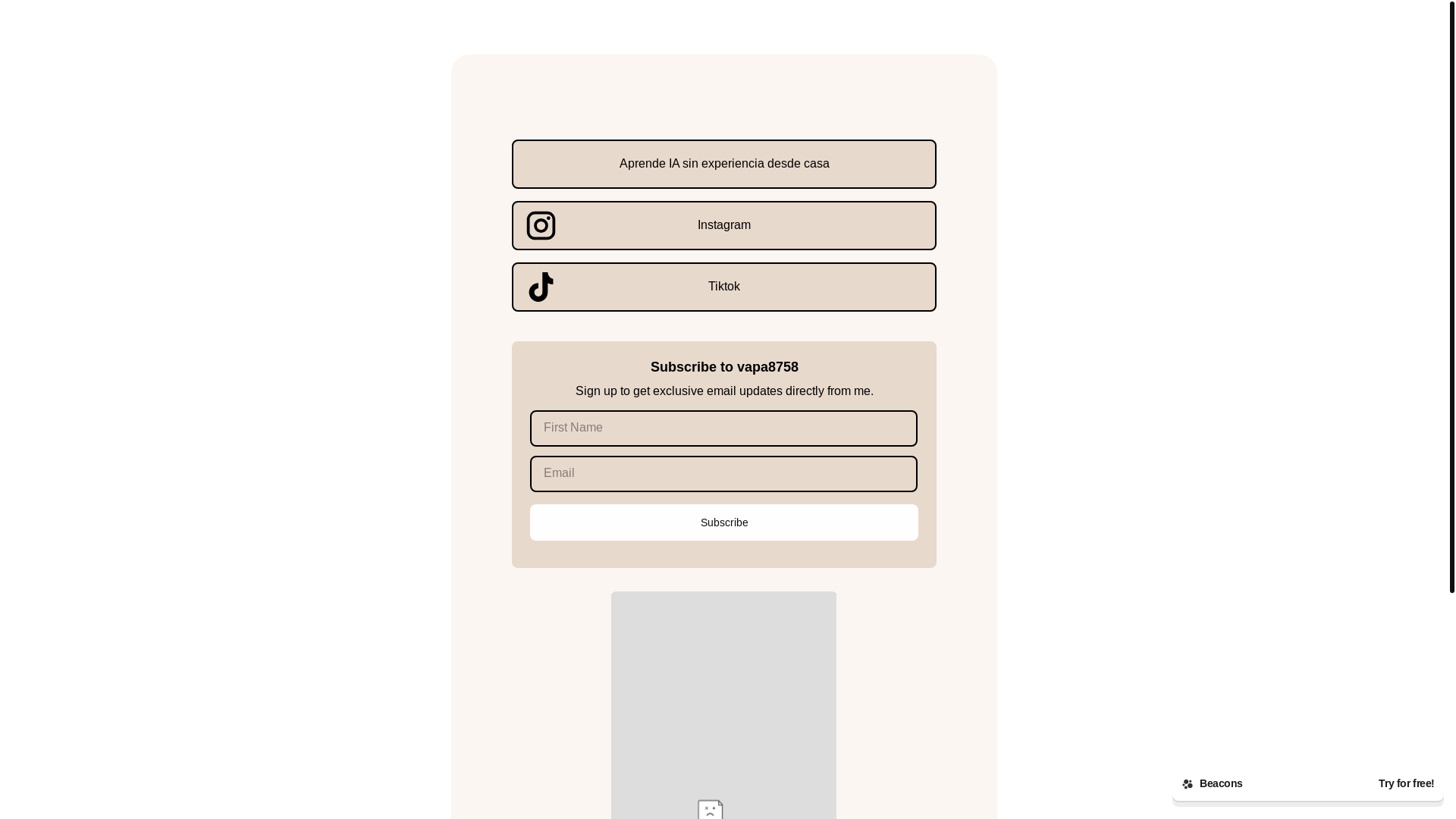 website screenshot of https://vapa8758.com/