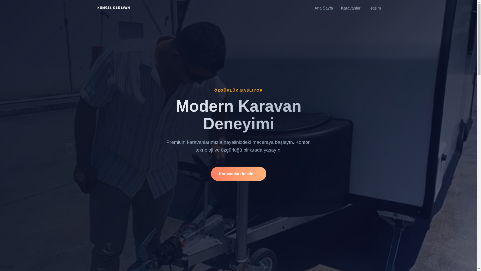 website screenshot of https://kumsalkaravan.com/