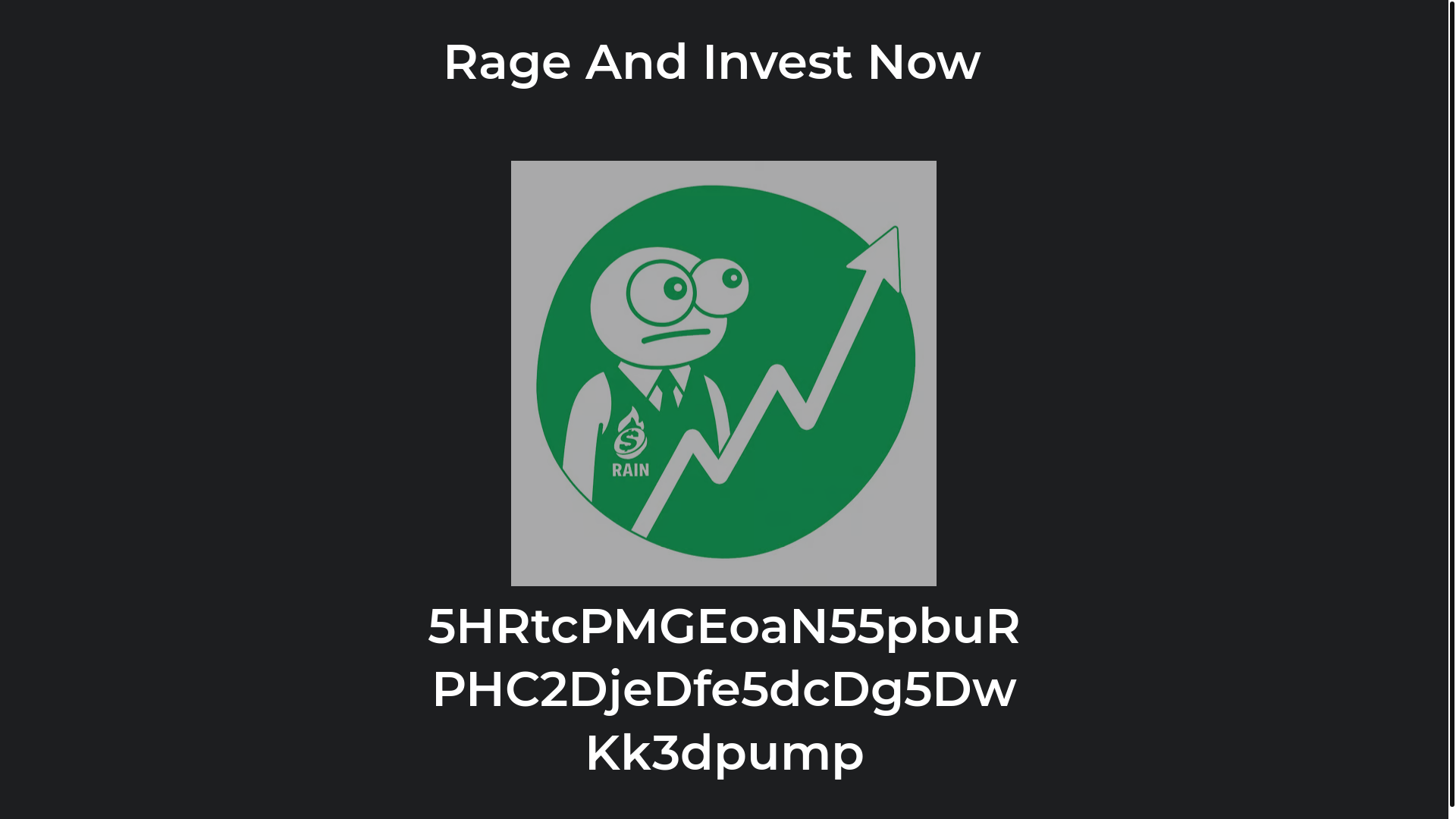 website screenshot of https://rageinvestnow.fun/