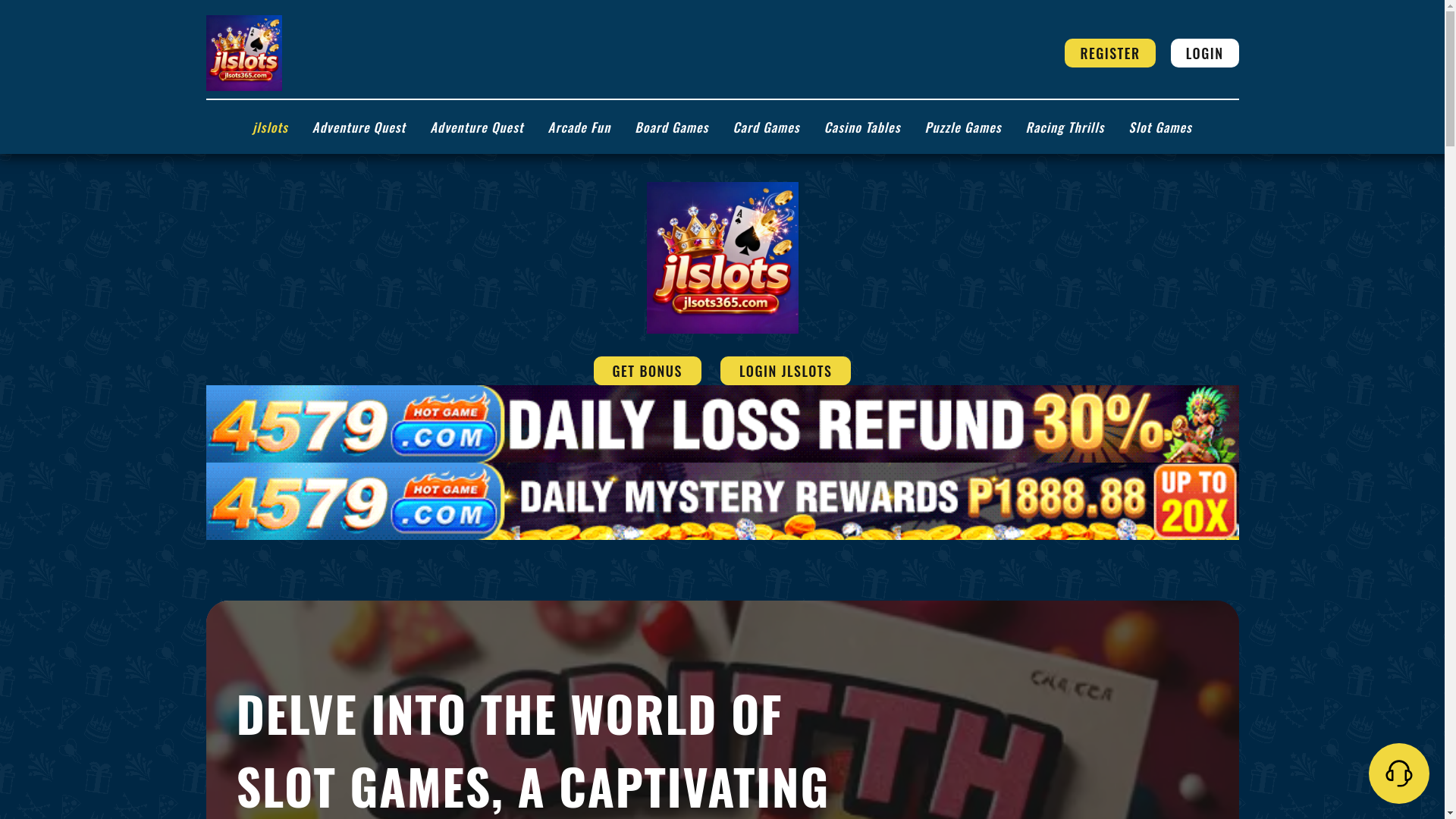 website screenshot of https://jlslots365.com/