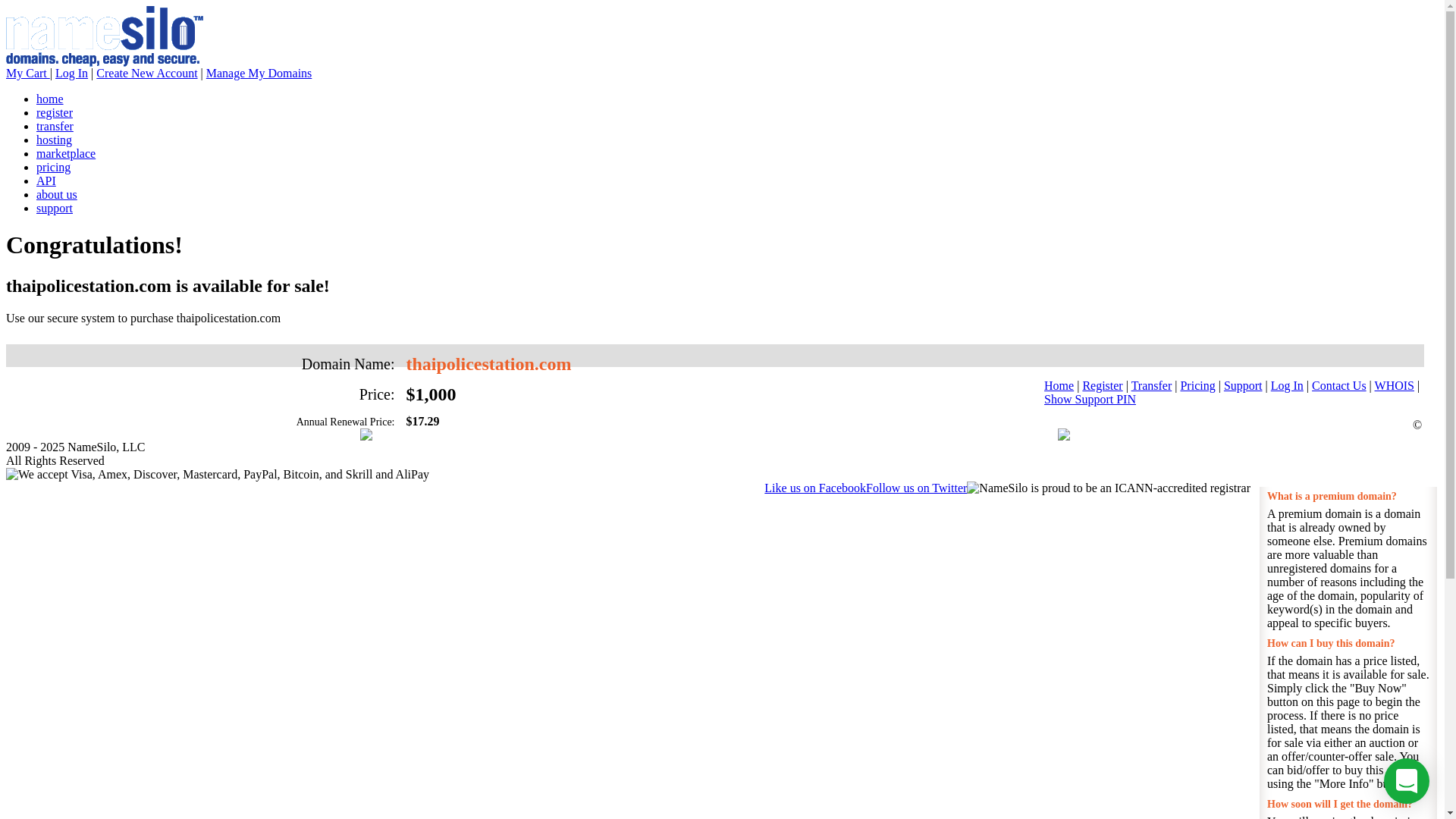 website screenshot of https://thaipolicestation.com/