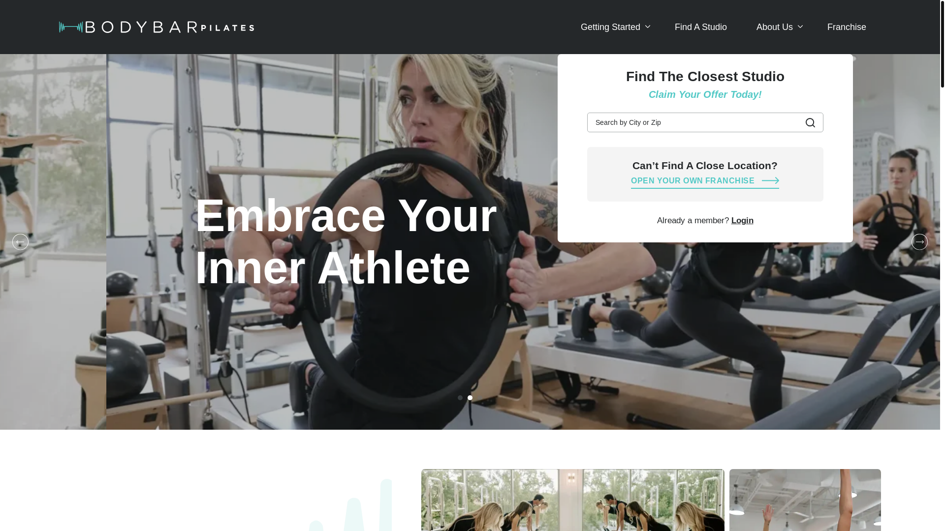 website screenshot of https://bodybarpilatesbuyer.com/