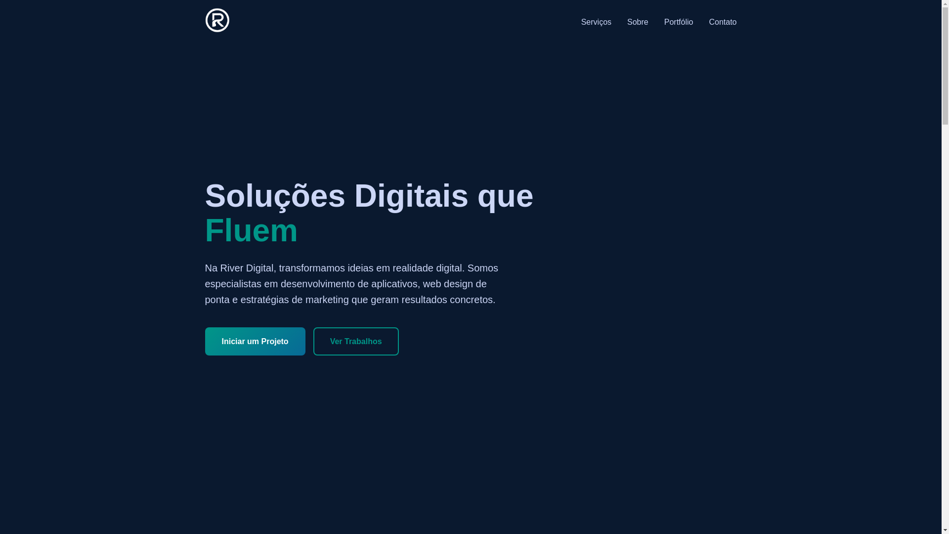 website screenshot of https://riverdevelops.com/