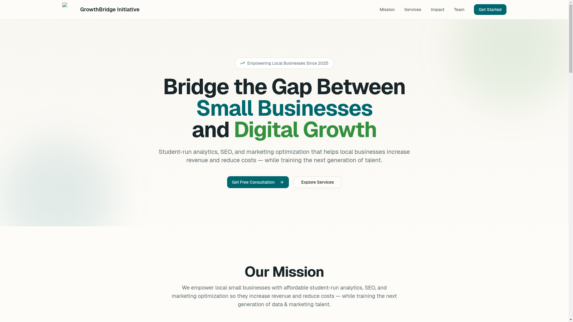 website screenshot of https://gatewaygs.org/