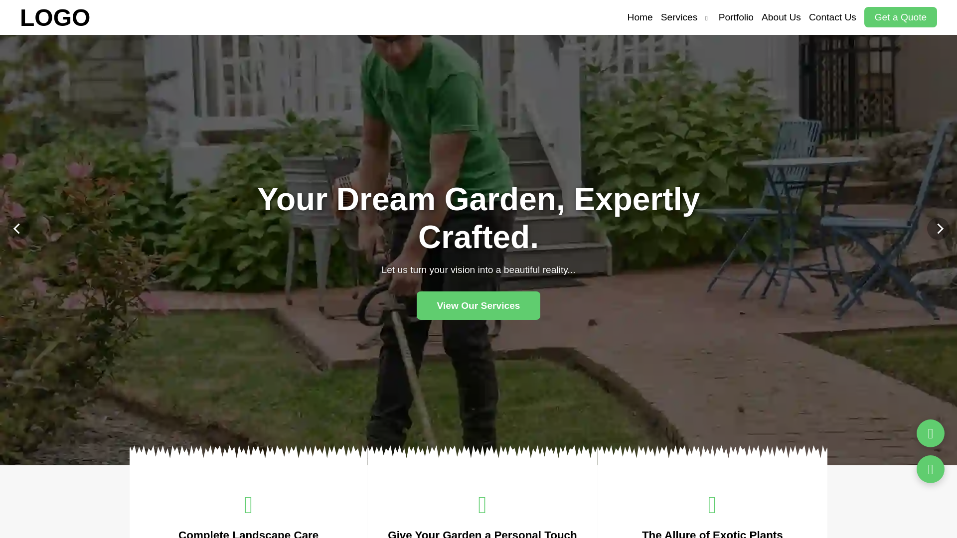 website screenshot of https://landscape-43o.pages.dev/