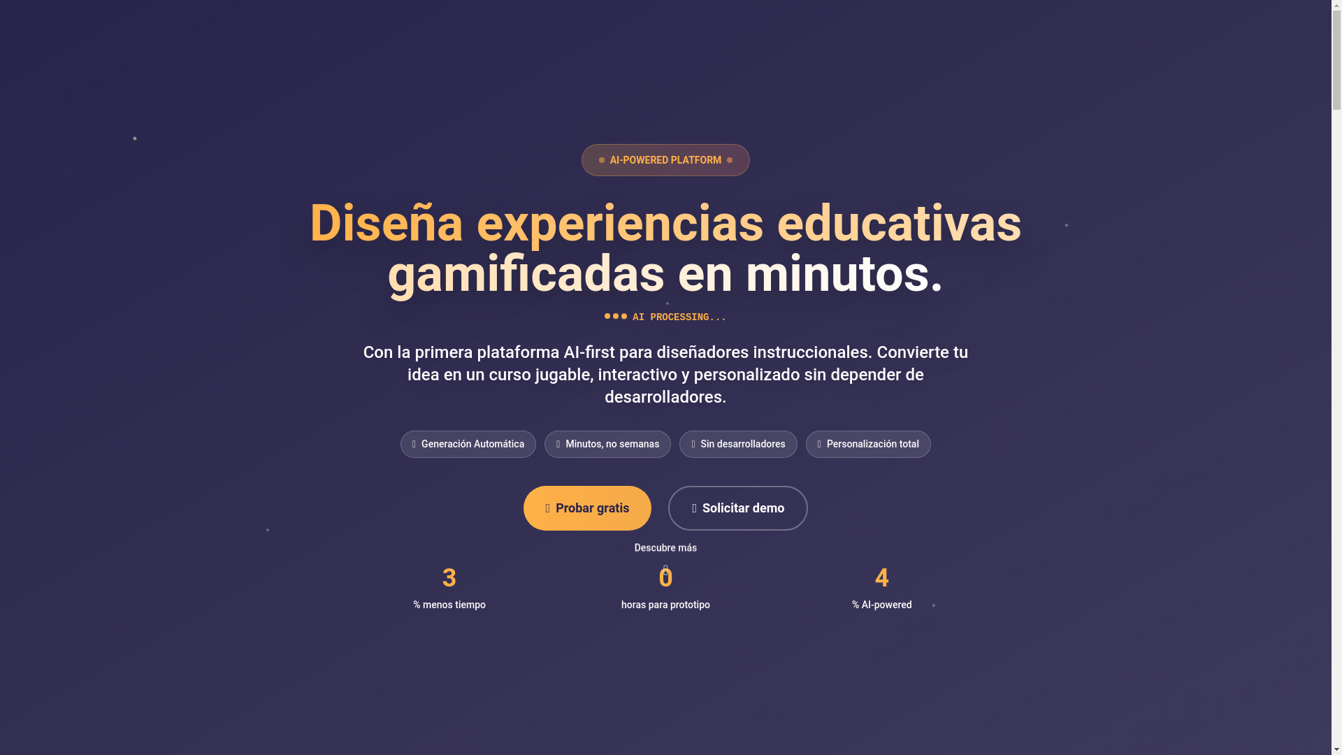 website screenshot of https://ewaffle-ai-landing.pages.dev/