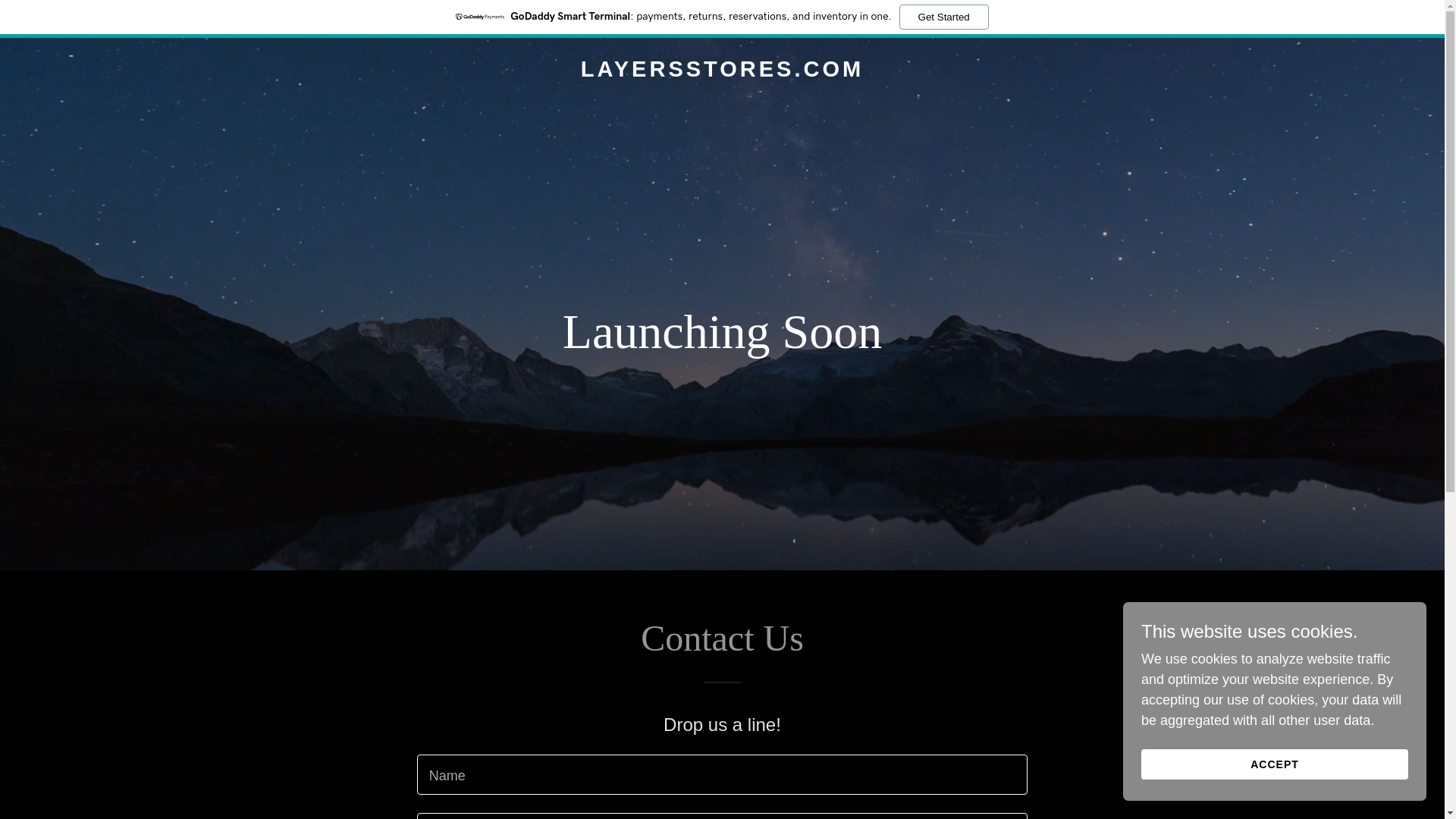 website screenshot of https://layersstores.com/