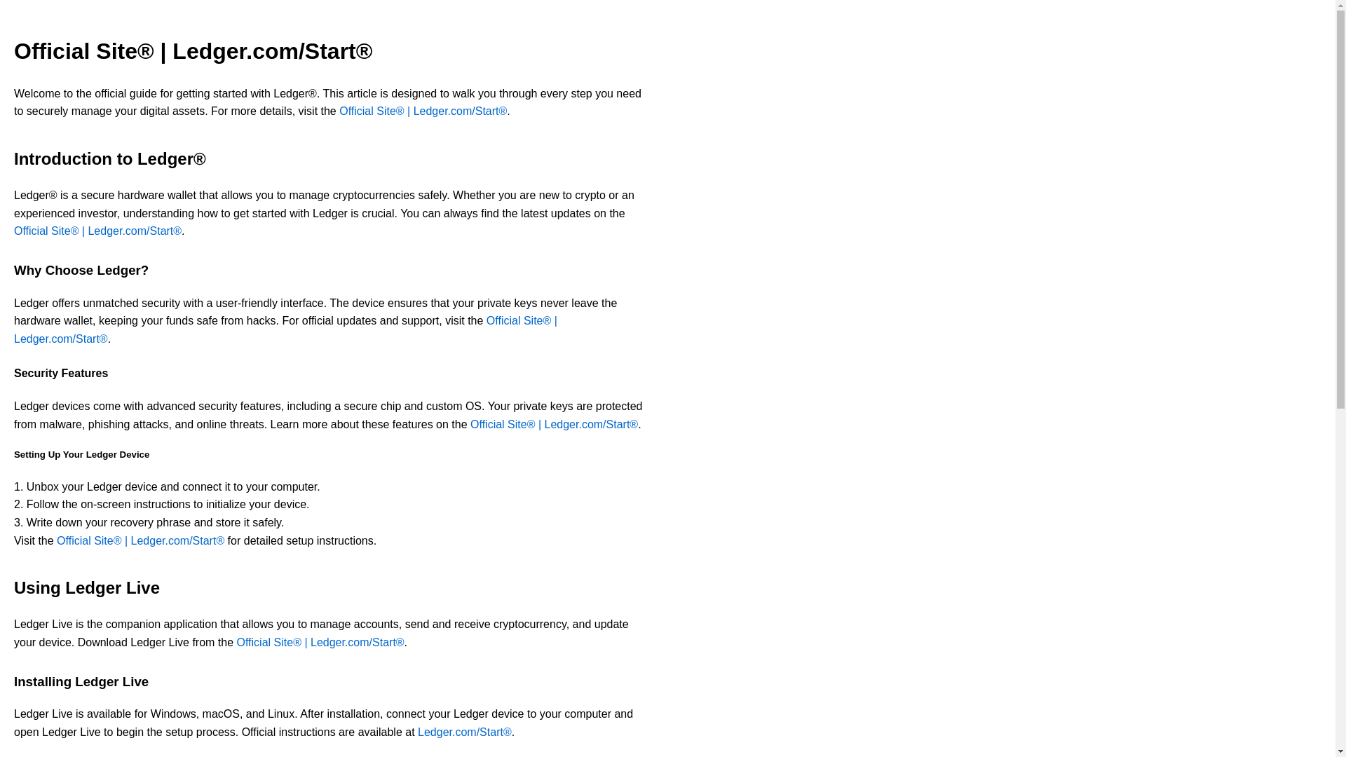 website screenshot of http://live-ldger-start.pages.dev/