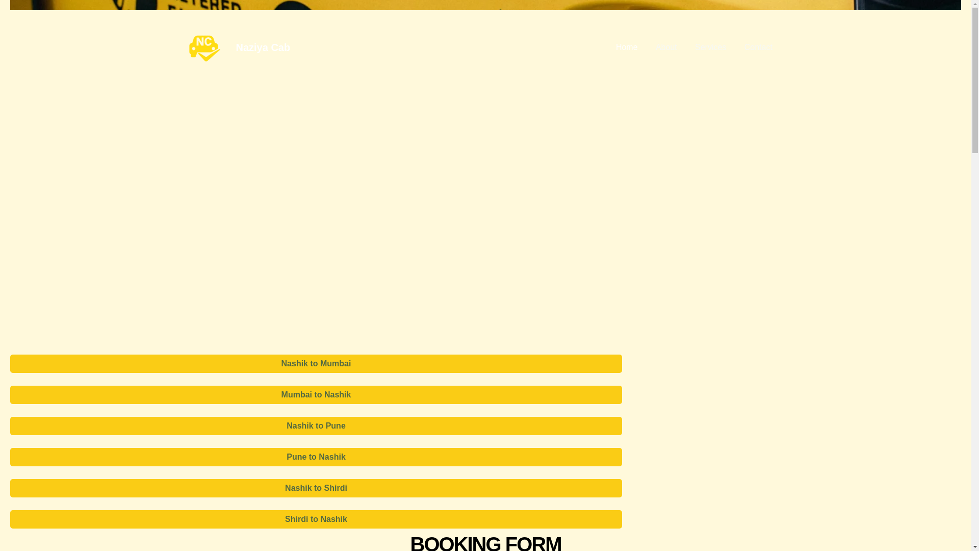 website screenshot of https://naziyacab.com/