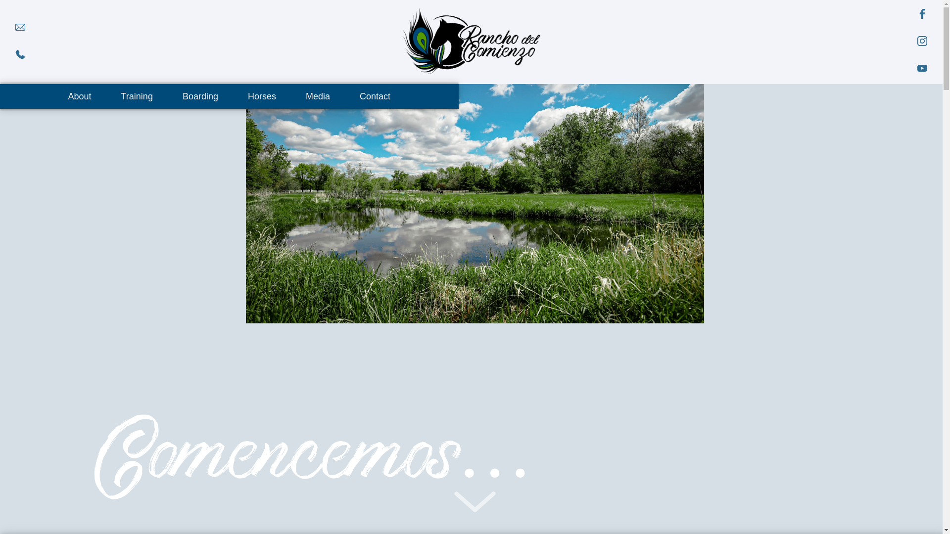 website screenshot of https://rancho-del-comienzo.pages.dev/