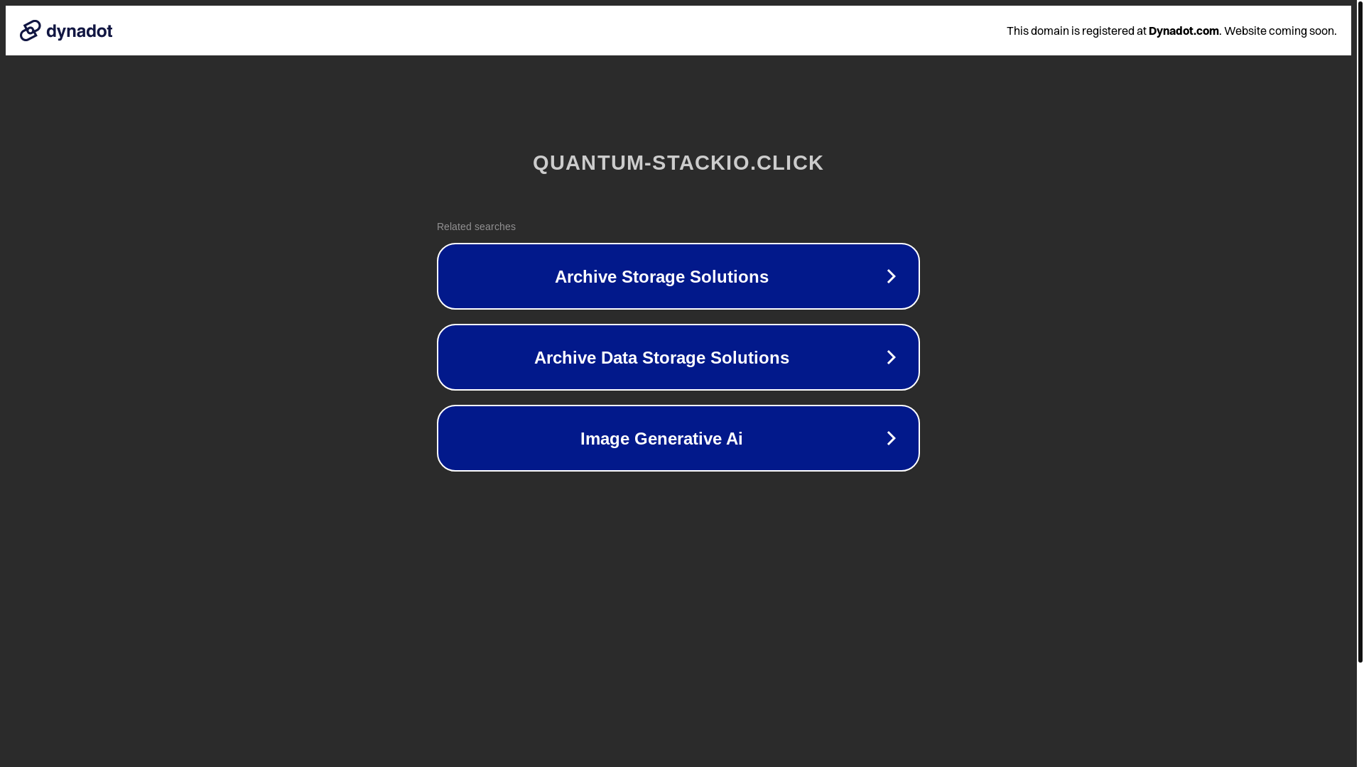 website screenshot of https://quantum-stackio.click/