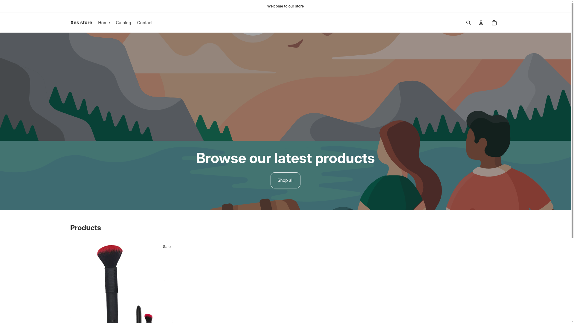website screenshot of https://nuutshan.online/