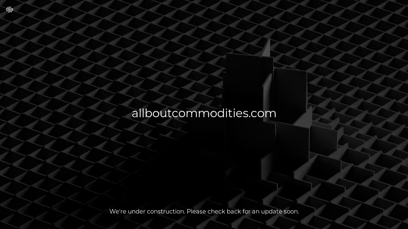 website screenshot of https://allboutcommodities.com/