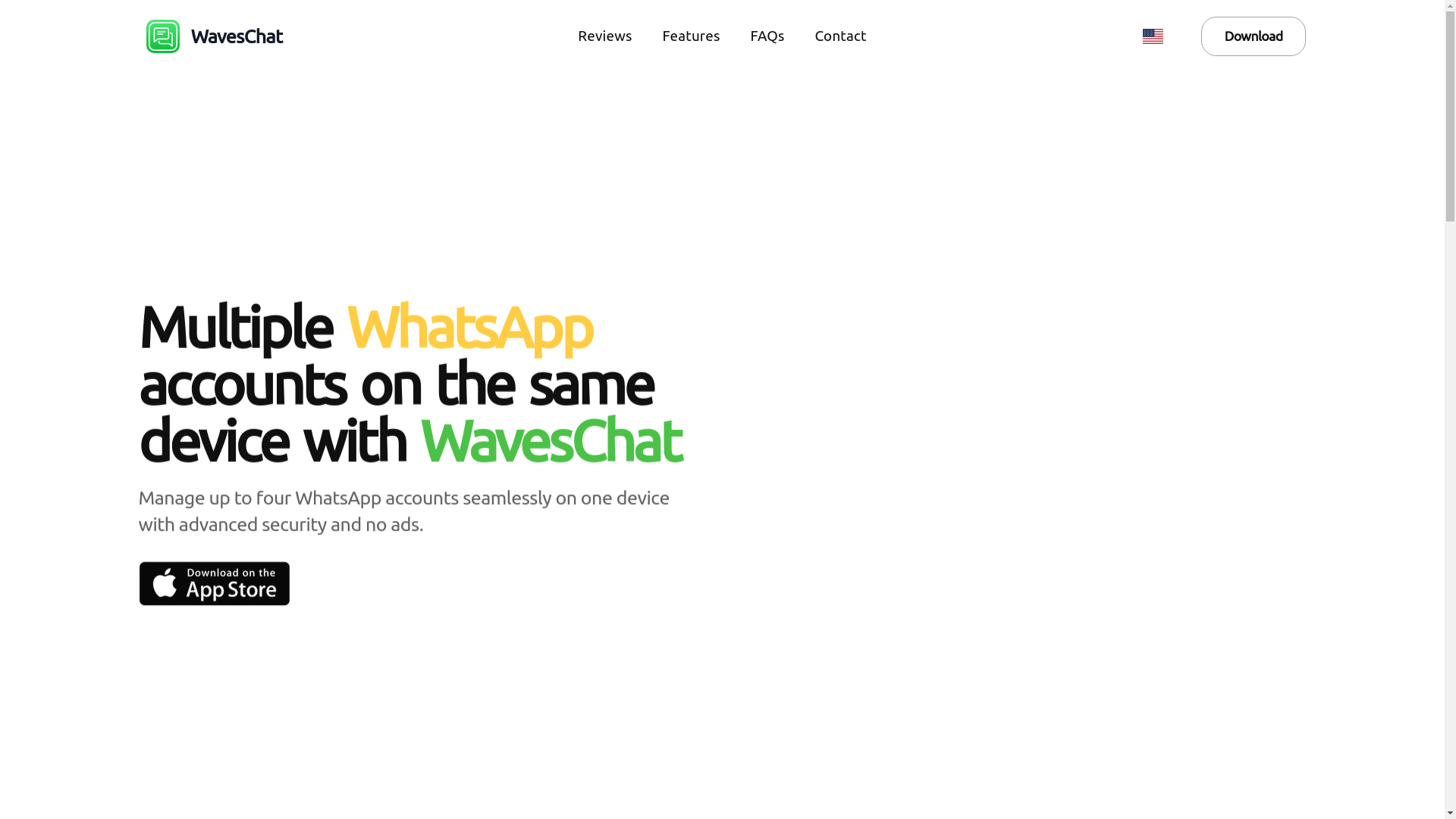 website screenshot of https://cloudflare-whatsx-site.pages.dev/
