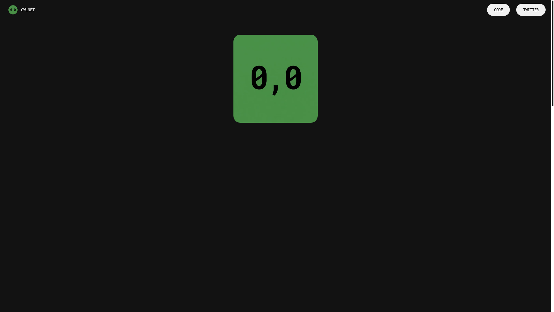 website screenshot of https://owlnet.fun/