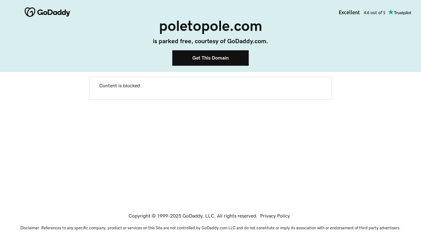website screenshot of https://discoverpoletopole.com/