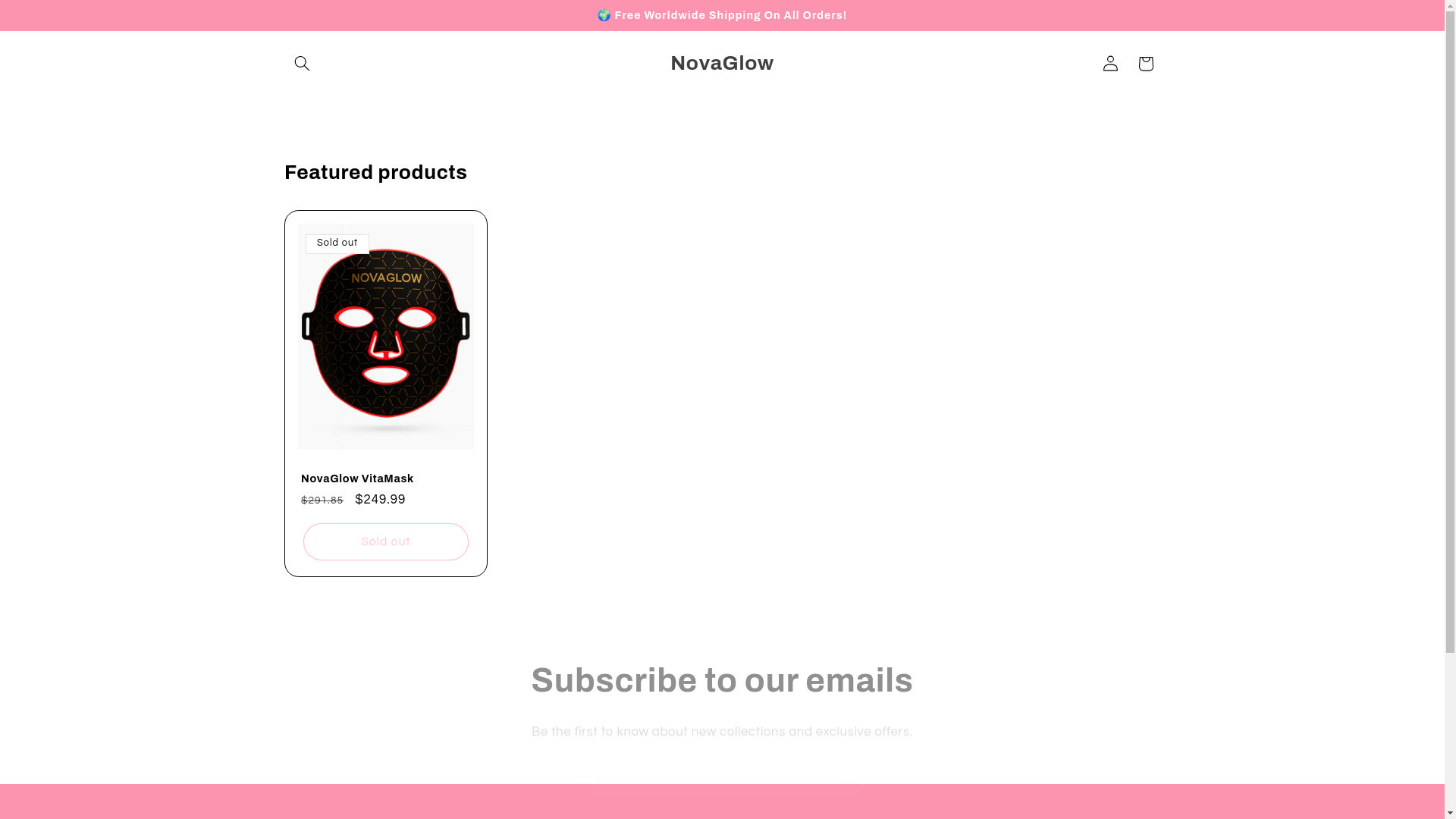 website screenshot of https://novaglowtherapy.com/