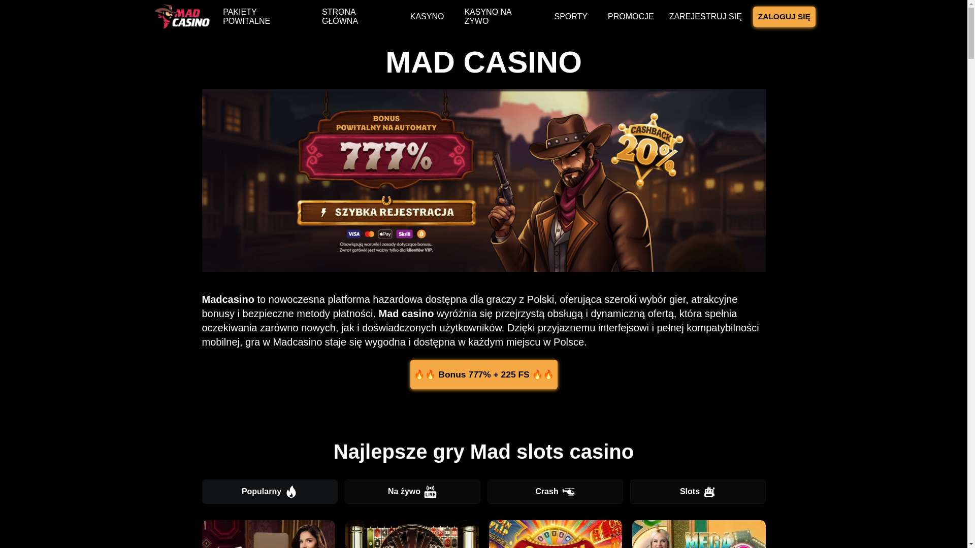 website screenshot of https://mad-casino-pl-14744.pages.dev/
