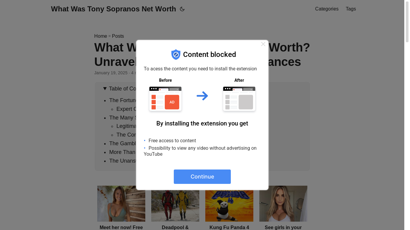 website screenshot of https://what-was-tony-sopranos-net-worth.pages.dev/