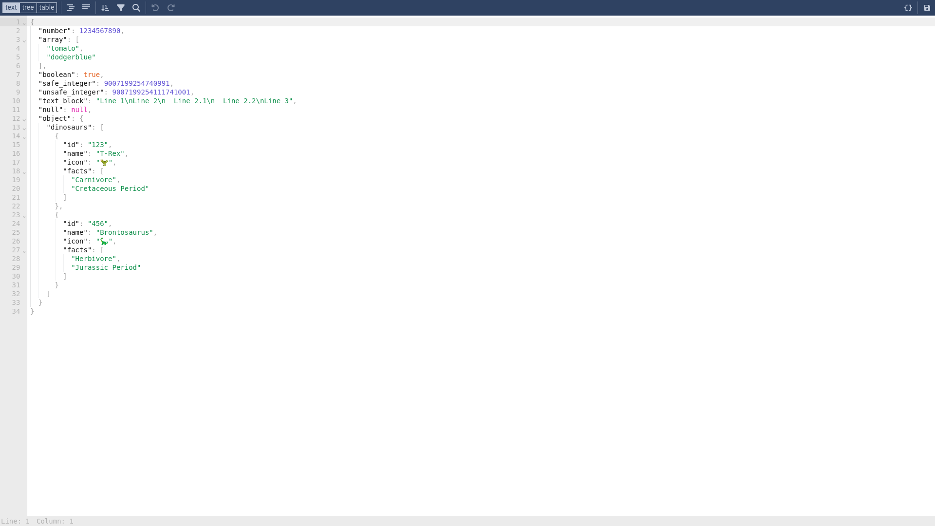 website screenshot of https://jsone.pages.dev/