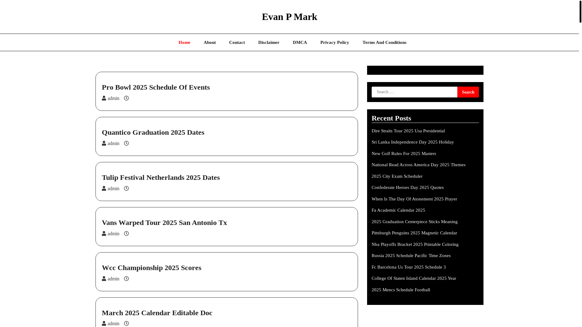 website screenshot of https://evanpmarkv.pages.dev/