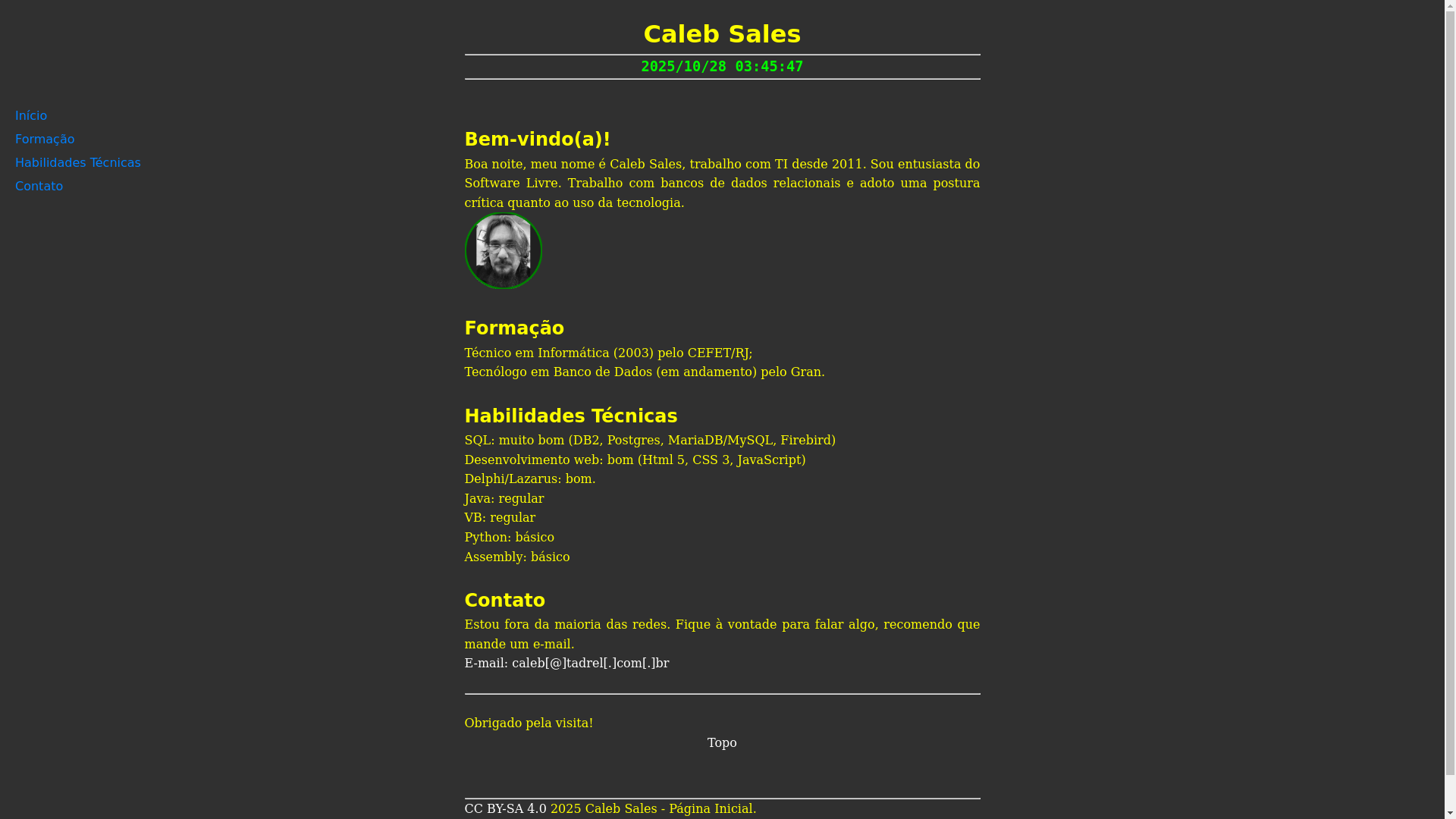 website screenshot of https://caleb-sales.pages.dev/