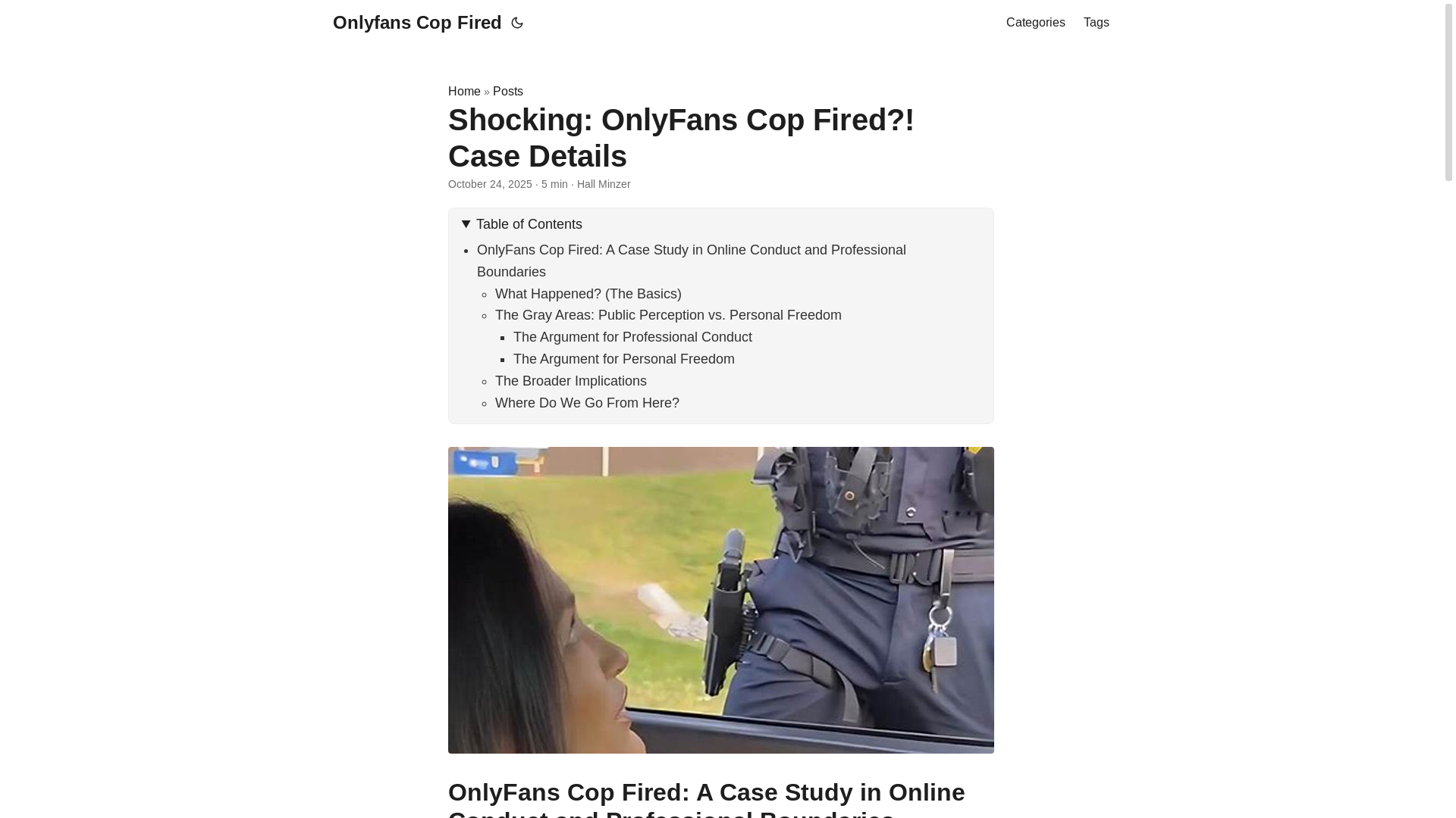 website screenshot of https://onlyfans-cop-fired.pages.dev/