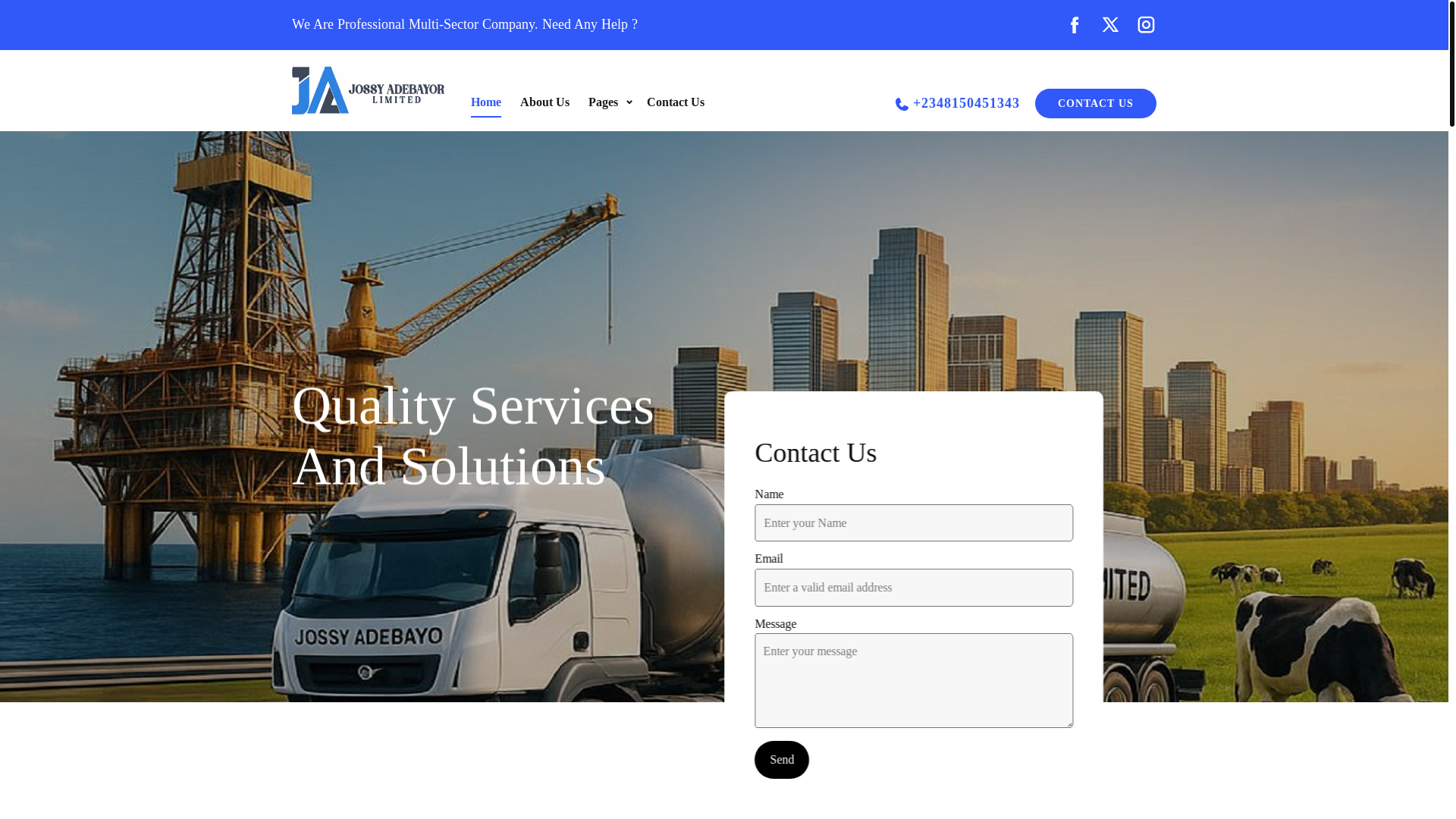 website screenshot of https://jossyadebayor2.pages.dev/
