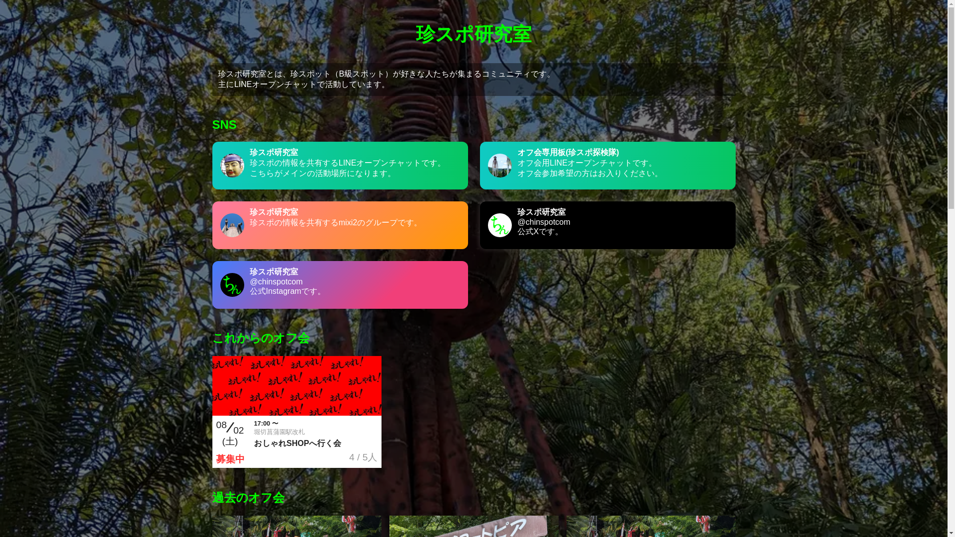 website screenshot of https://chinspot.pages.dev/
