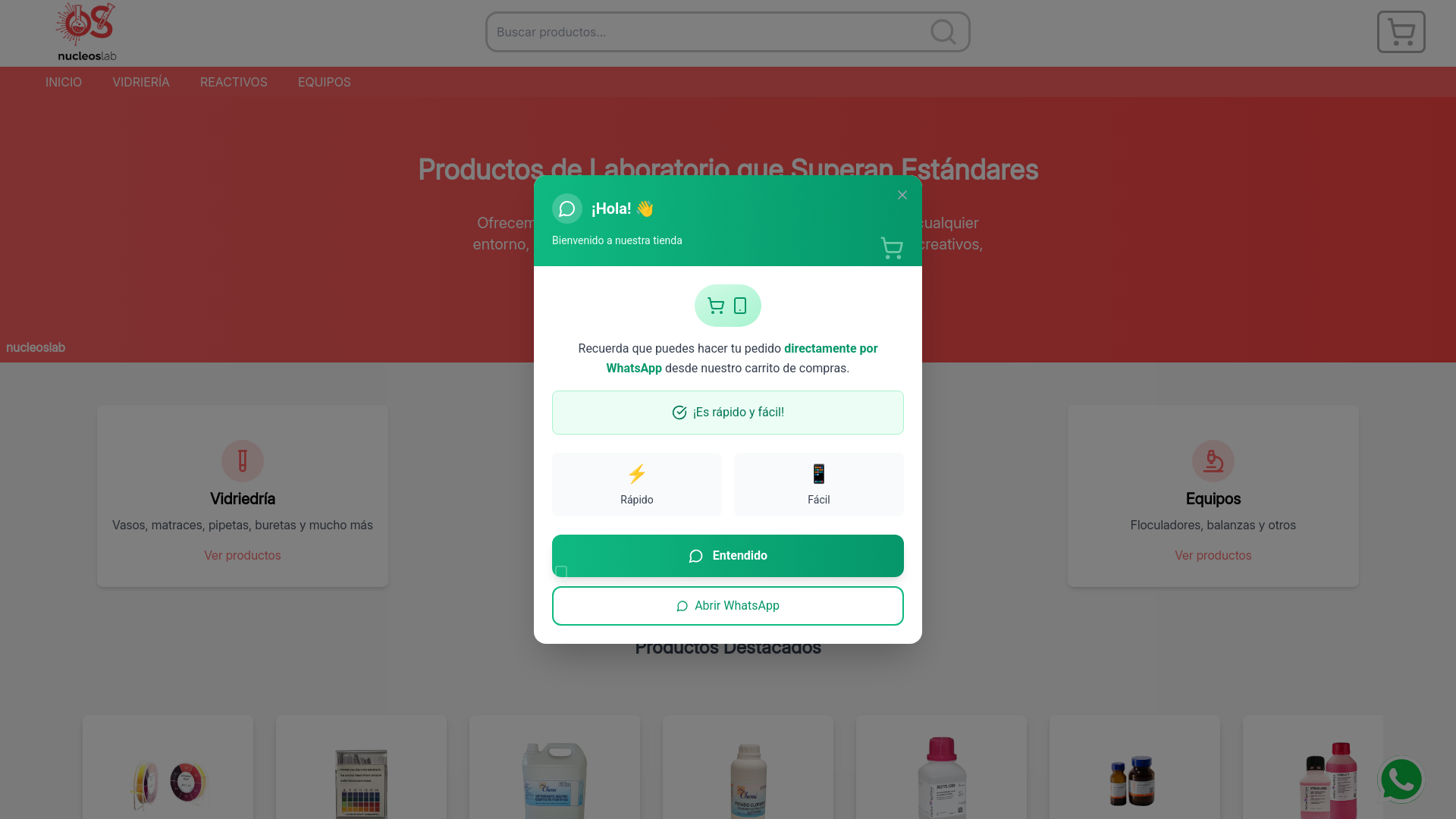 website screenshot of https://tienda-papa.pages.dev/