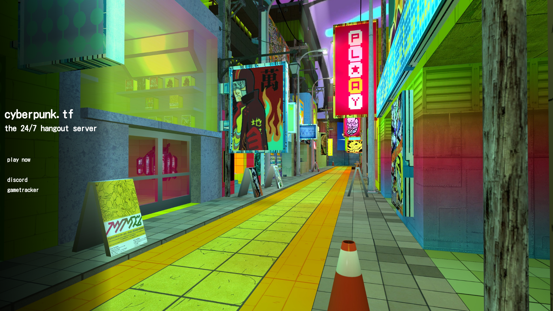 website screenshot of https://cyberpunk.tf/