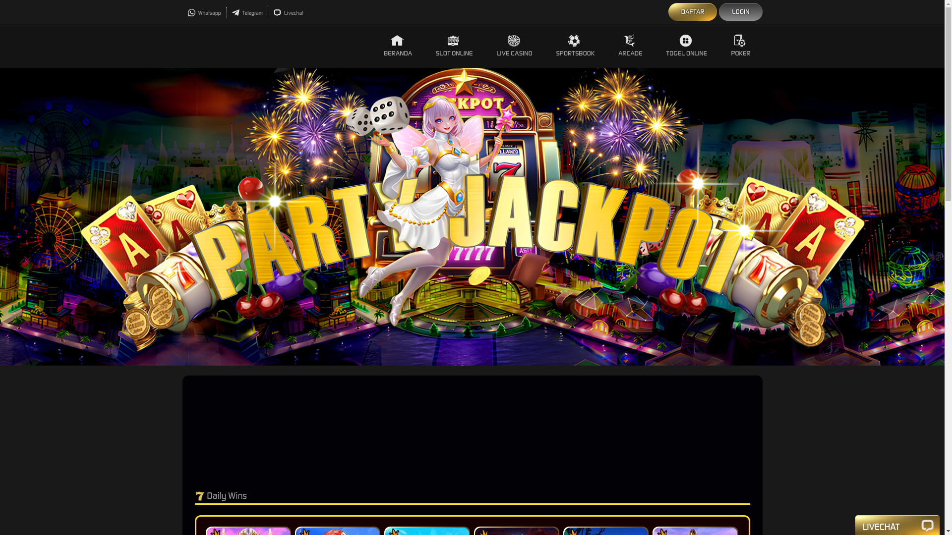 website screenshot of https://rajahoki899x.com/