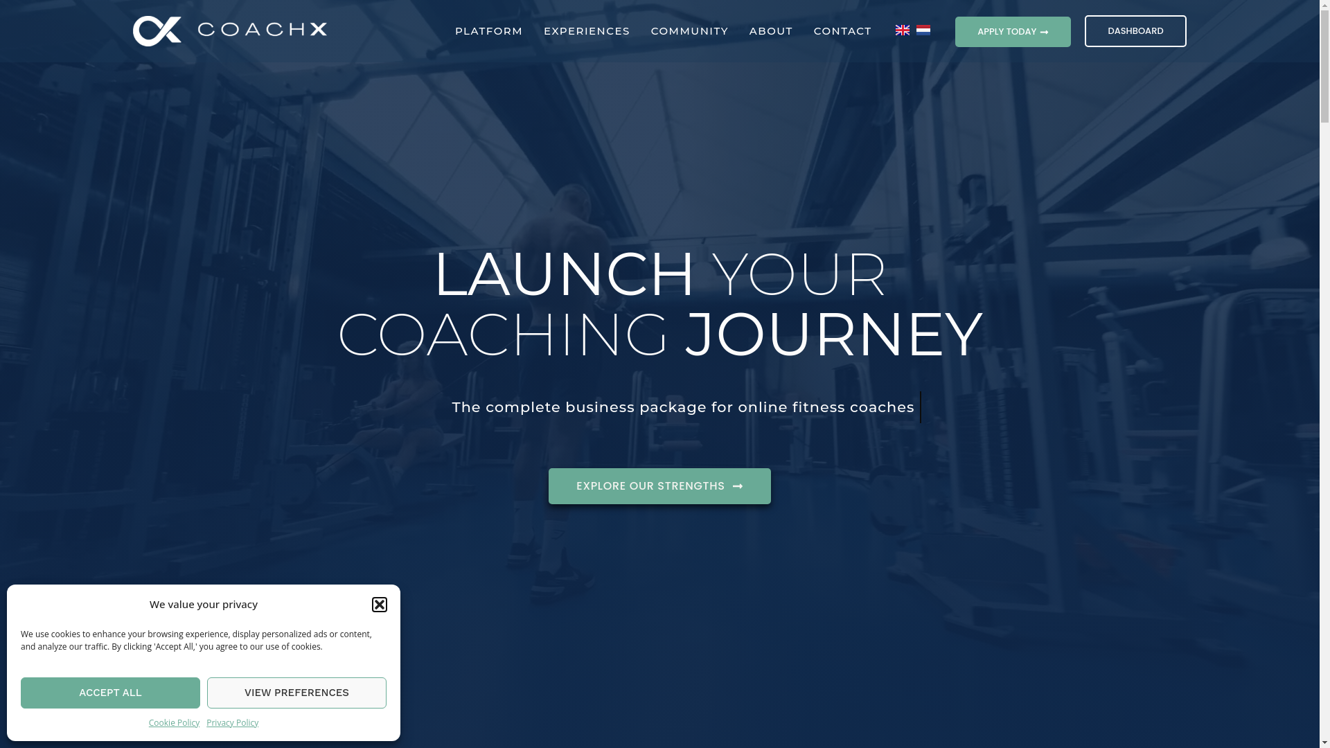 website screenshot of https://launchwithcoachx.com/