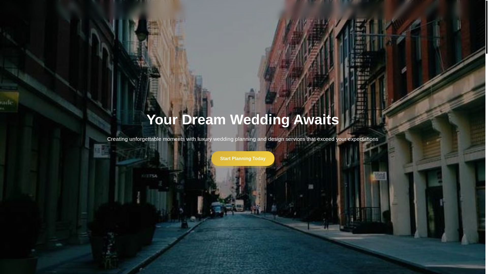 website screenshot of https://prestigeweddinghaven.shop/
