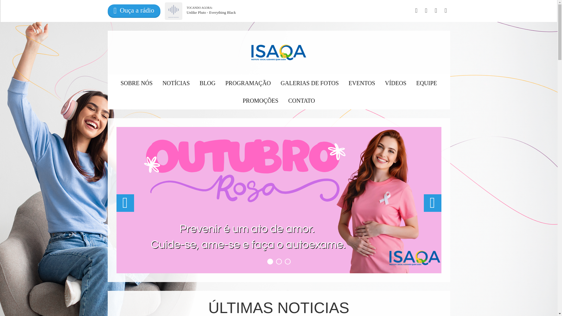 website screenshot of https://isaqa.com.br/