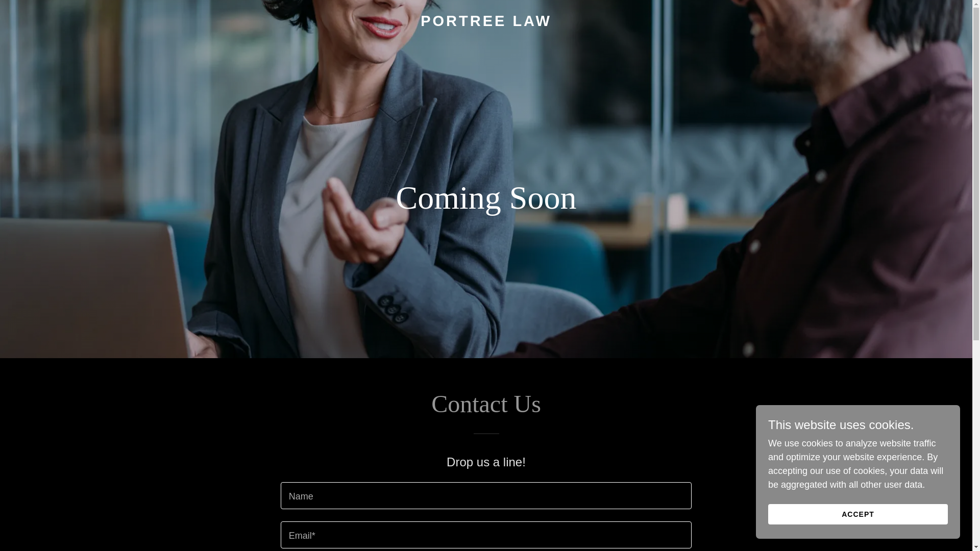 website screenshot of https://portreelaw.com.au/