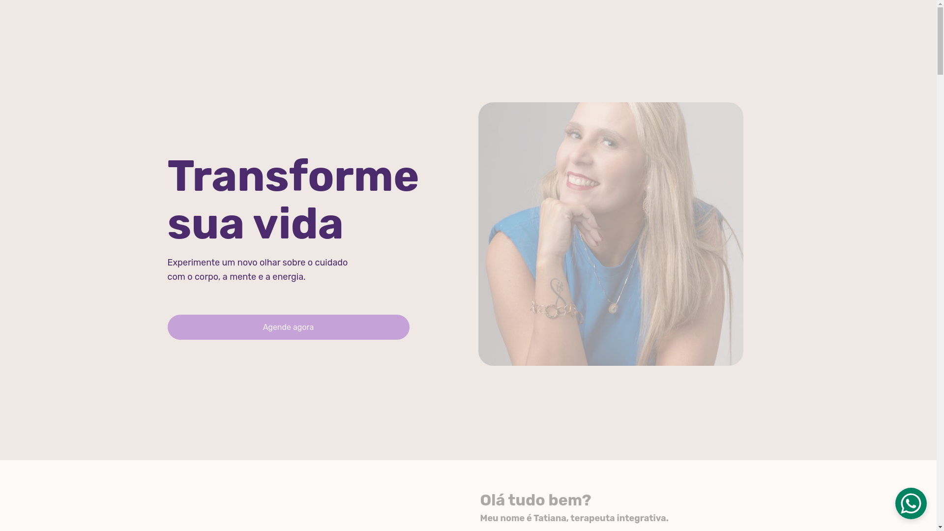 website screenshot of https://tatiananunespinheiro.com.br/