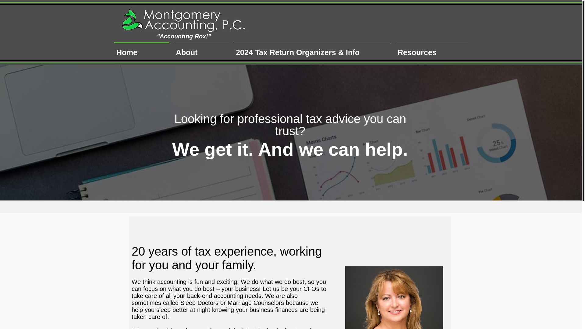 website screenshot of https://montgomeryaccountingtxcpa.com/