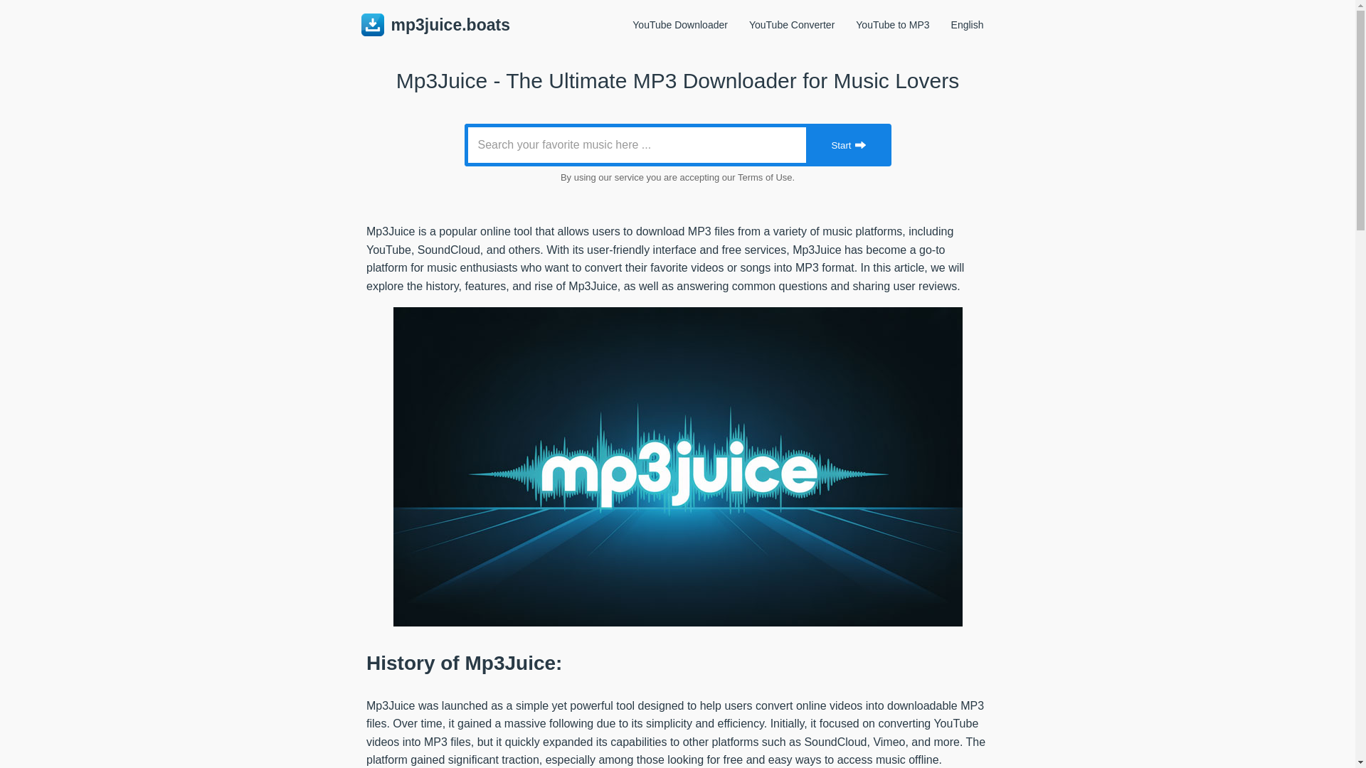 website screenshot of https://mp3juice-d0d.pages.dev/