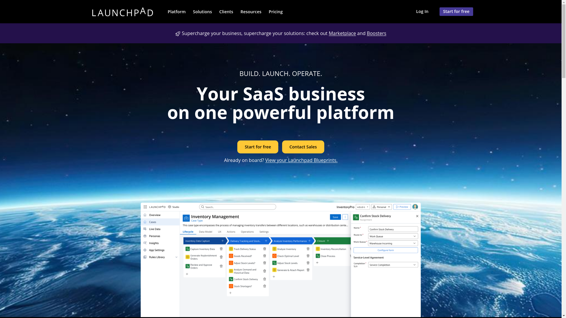 website screenshot of https://yourailaunchpad.com/