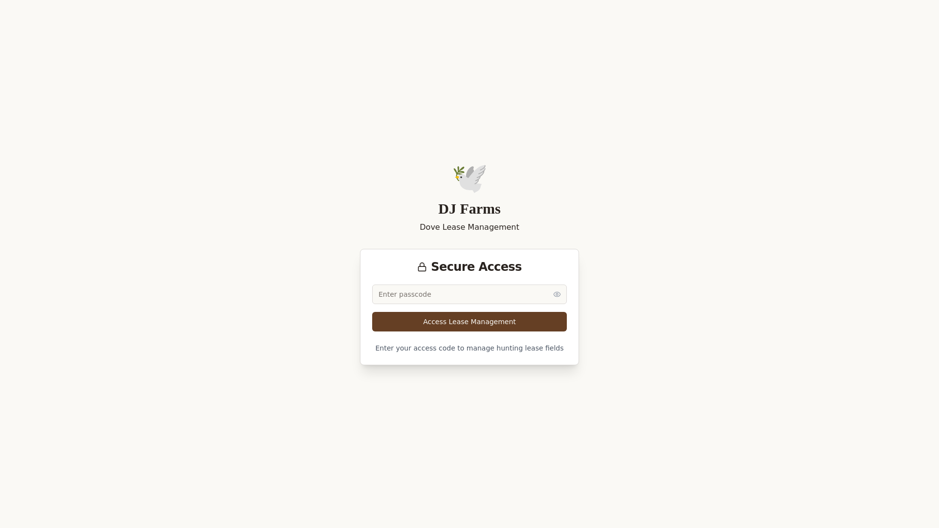 website screenshot of https://djfarmshunters.com/