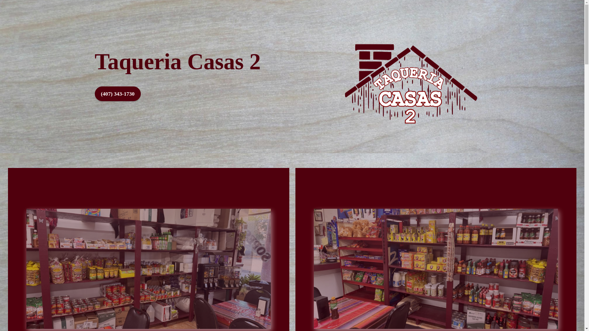 website screenshot of https://taqueria-casas-2.pages.dev/