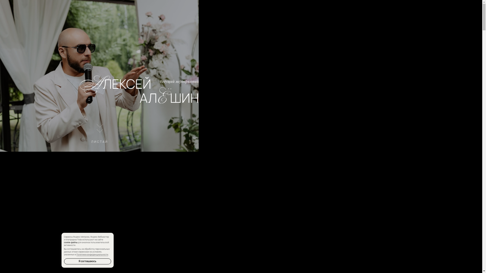 website screenshot of https://aleksei-aleshin.ru/