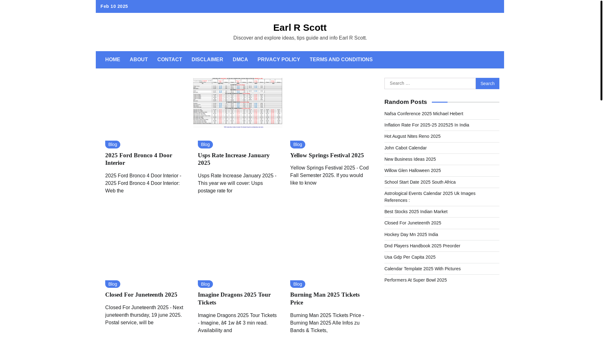 website screenshot of https://earlrscottl.pages.dev/