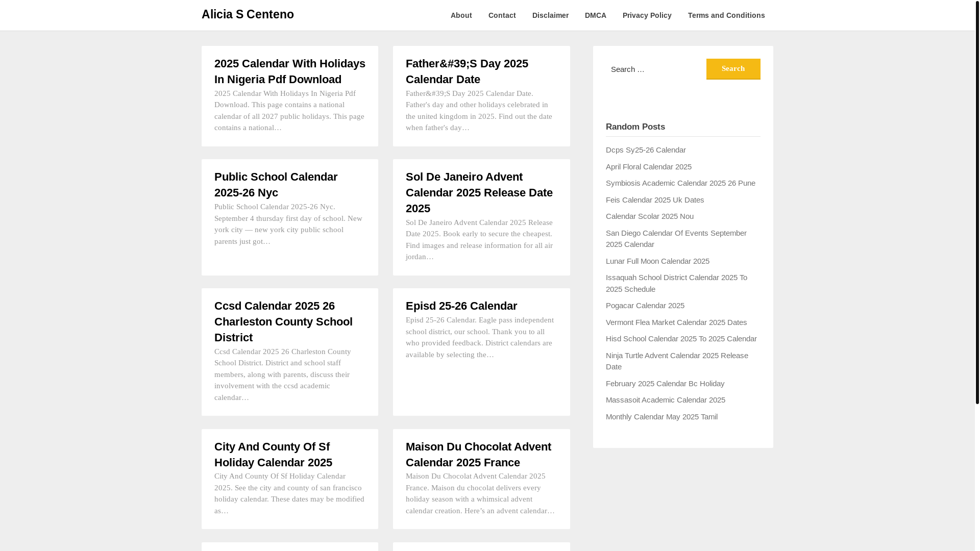 website screenshot of https://aliciascentenor.pages.dev/