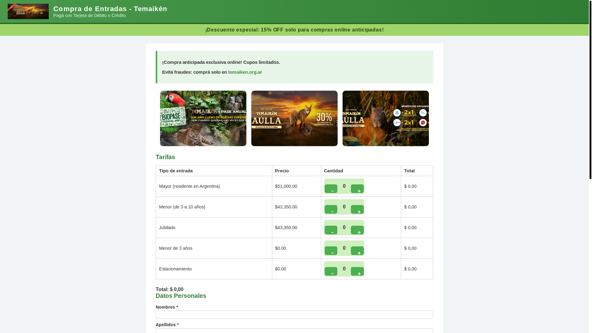website screenshot of https://bioparquetemaiiken.com/